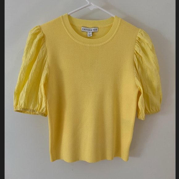 And now This Tops - Yellow blouse